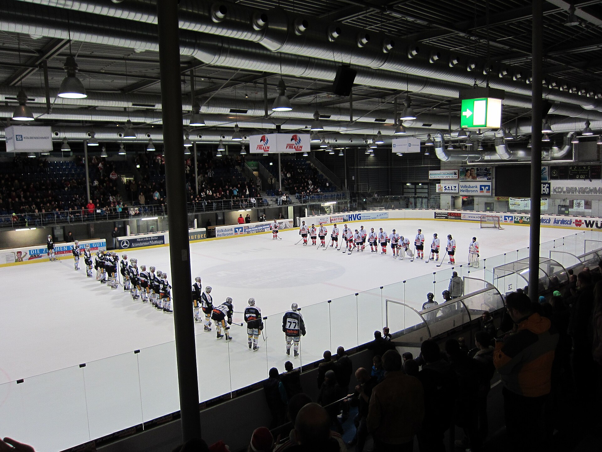 Eisbären Heilbronn versus EHC Freiburg (a game of the Regionalliga Süd-West 2011-12)