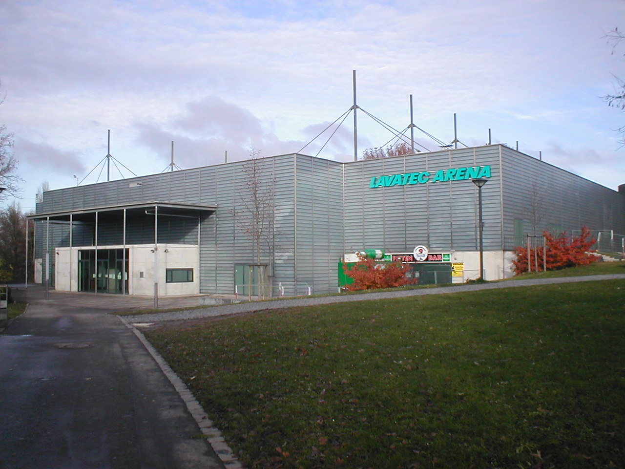 Lavatec Arena in Heilbronn, Spielstätte der Heilbronner Falken.