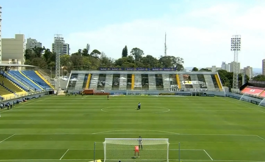 Estádio Nabi Abi Chedid durante partida entre RB Bragantino x Palmeiras em 2020