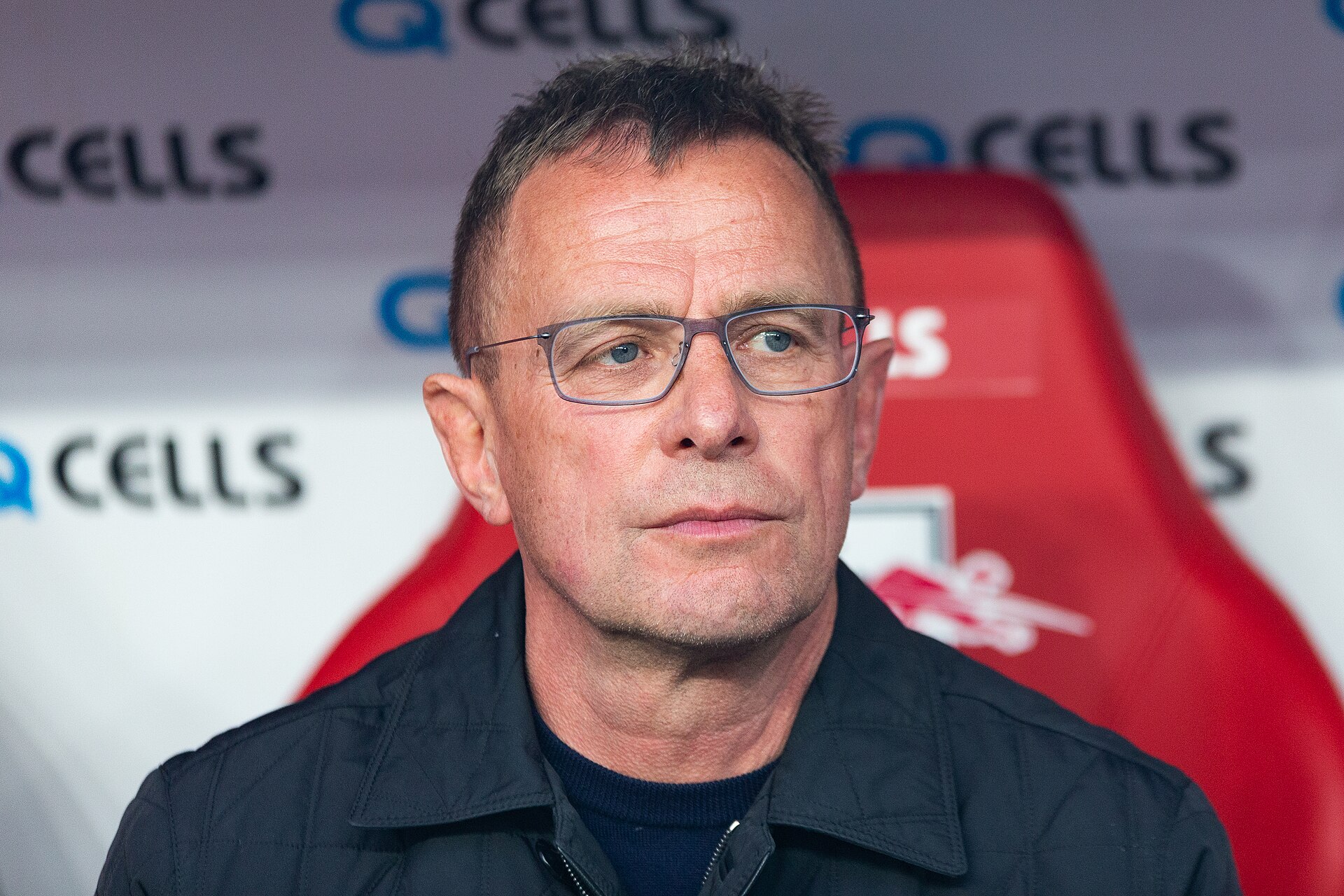 Fußball, Männer, 1. Bundesliga, RB Leipzig - Hertha BSC; Ralf Rangnick (RB Leipzig, Trainer, head coach); Porträt, Einzelbild