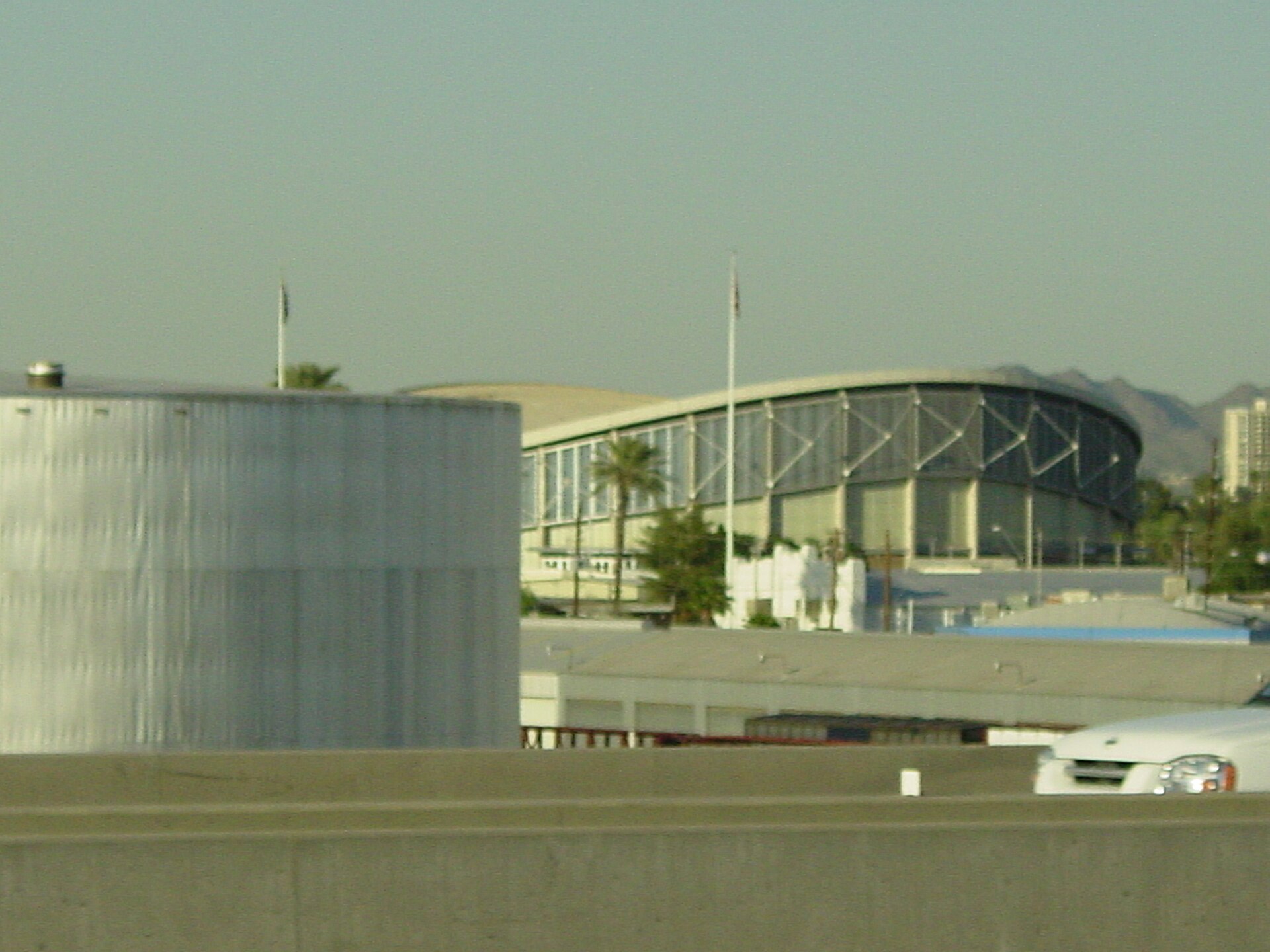 Arizona Veterans Memorial Coliseum — in Encanto Village , central Phoenix , Arizona. Taken by me, Pacman5 .