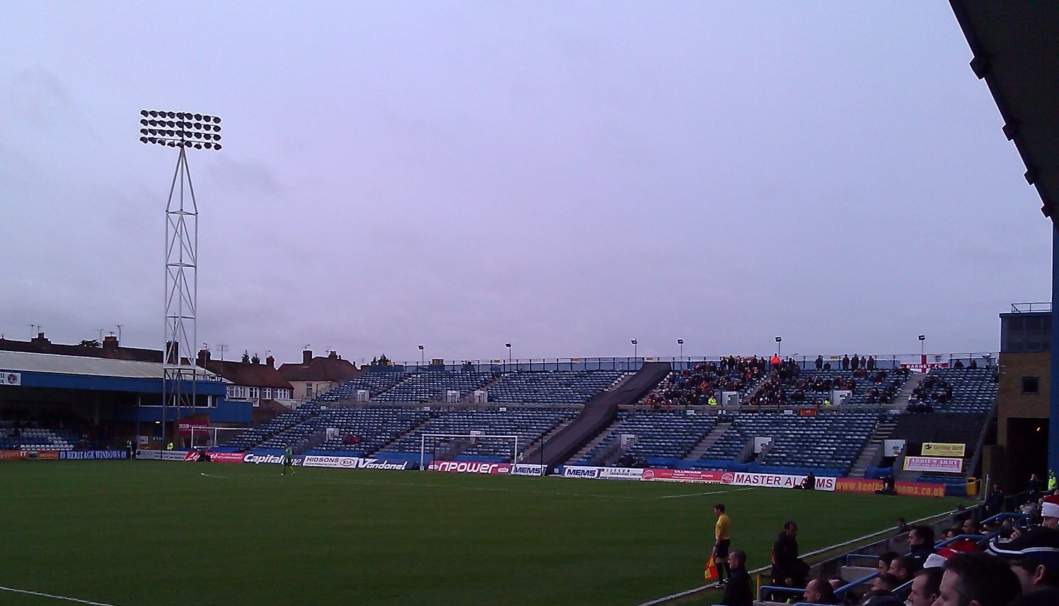 MEMS Priestfield Stadion, Gillingham, Vereinigtes Königreich