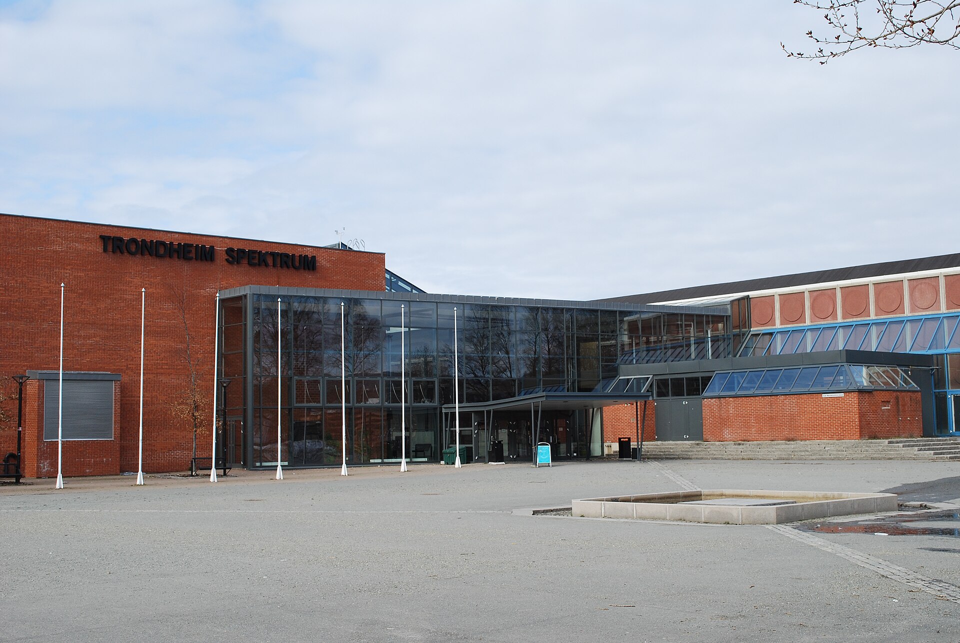 Trondheim Spektrum, tidligere Nidarøhallen, en flerbrukshall på Øya i Trondheim.