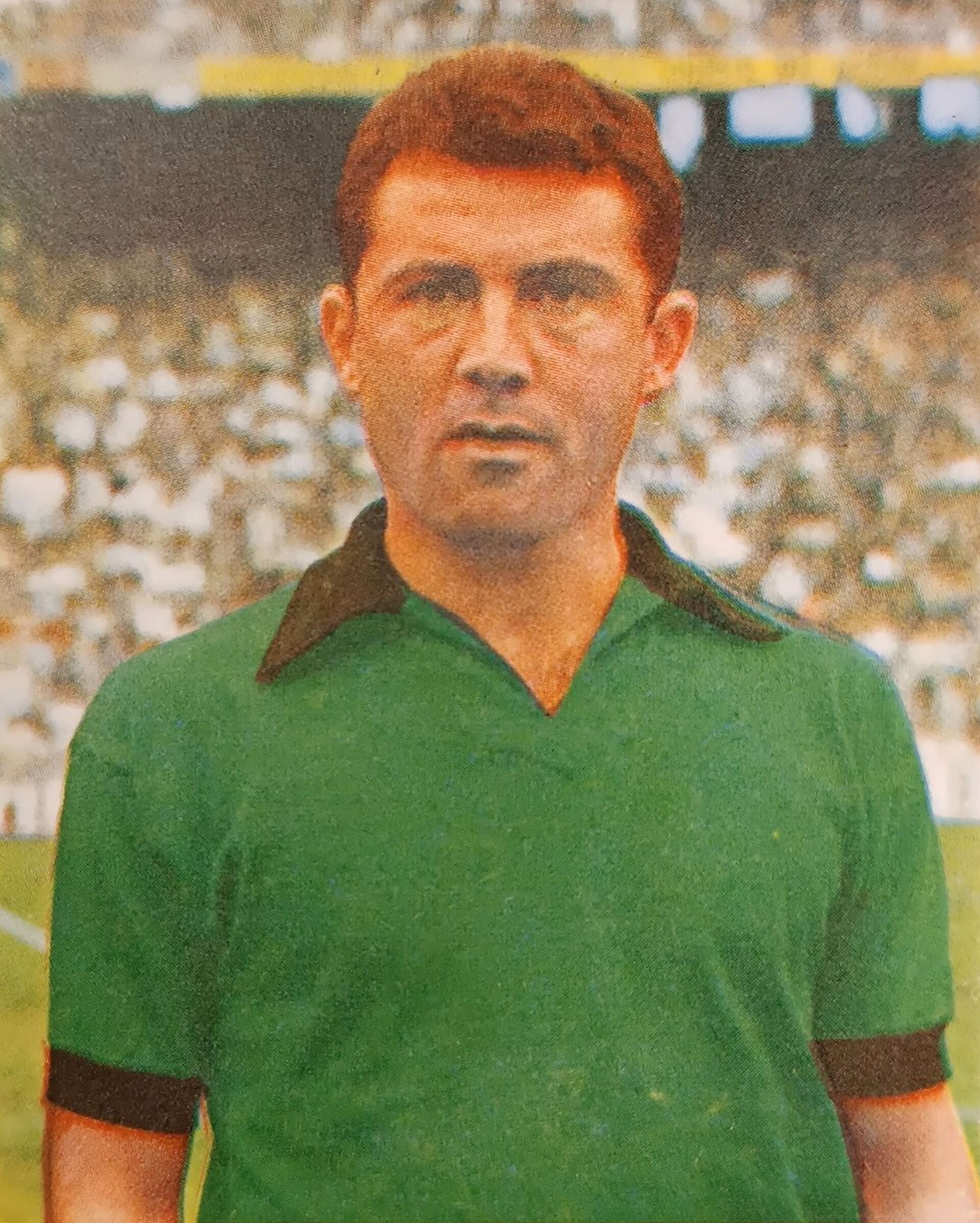 Italian footballer Gianni Grossi with AC Venezia in the 1962–63 season.