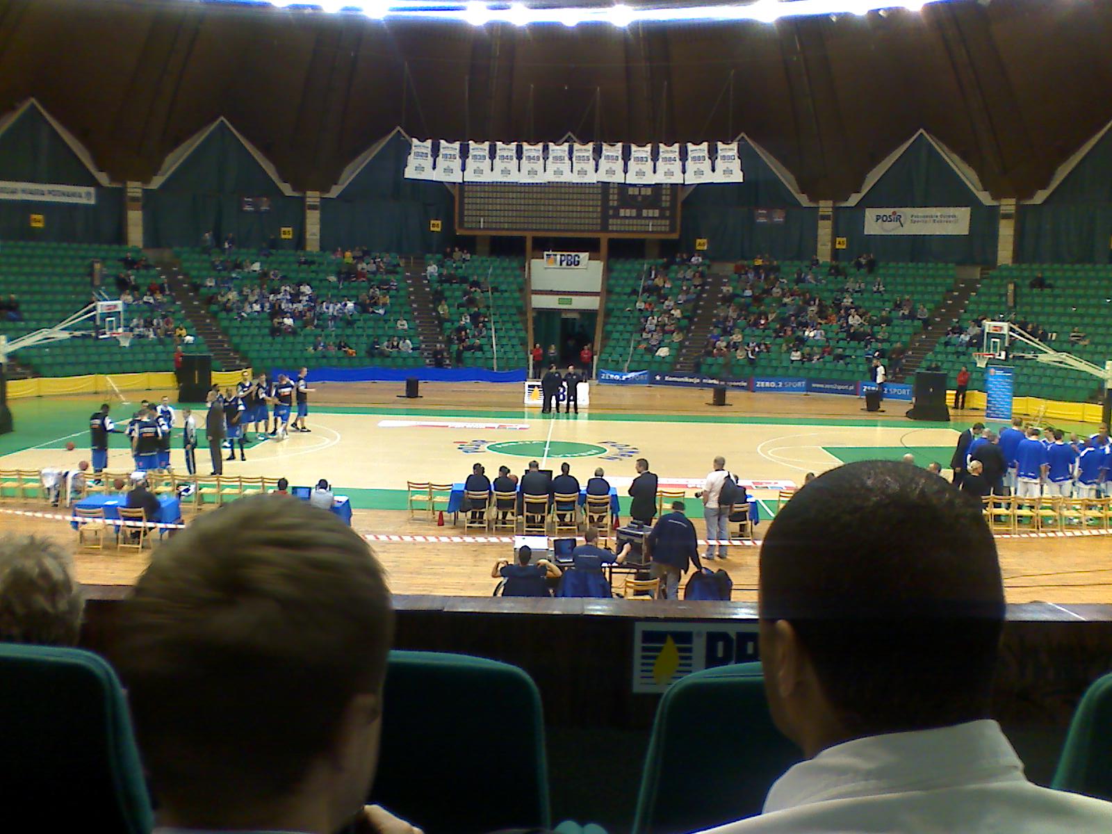 Wnętrze hali Arena