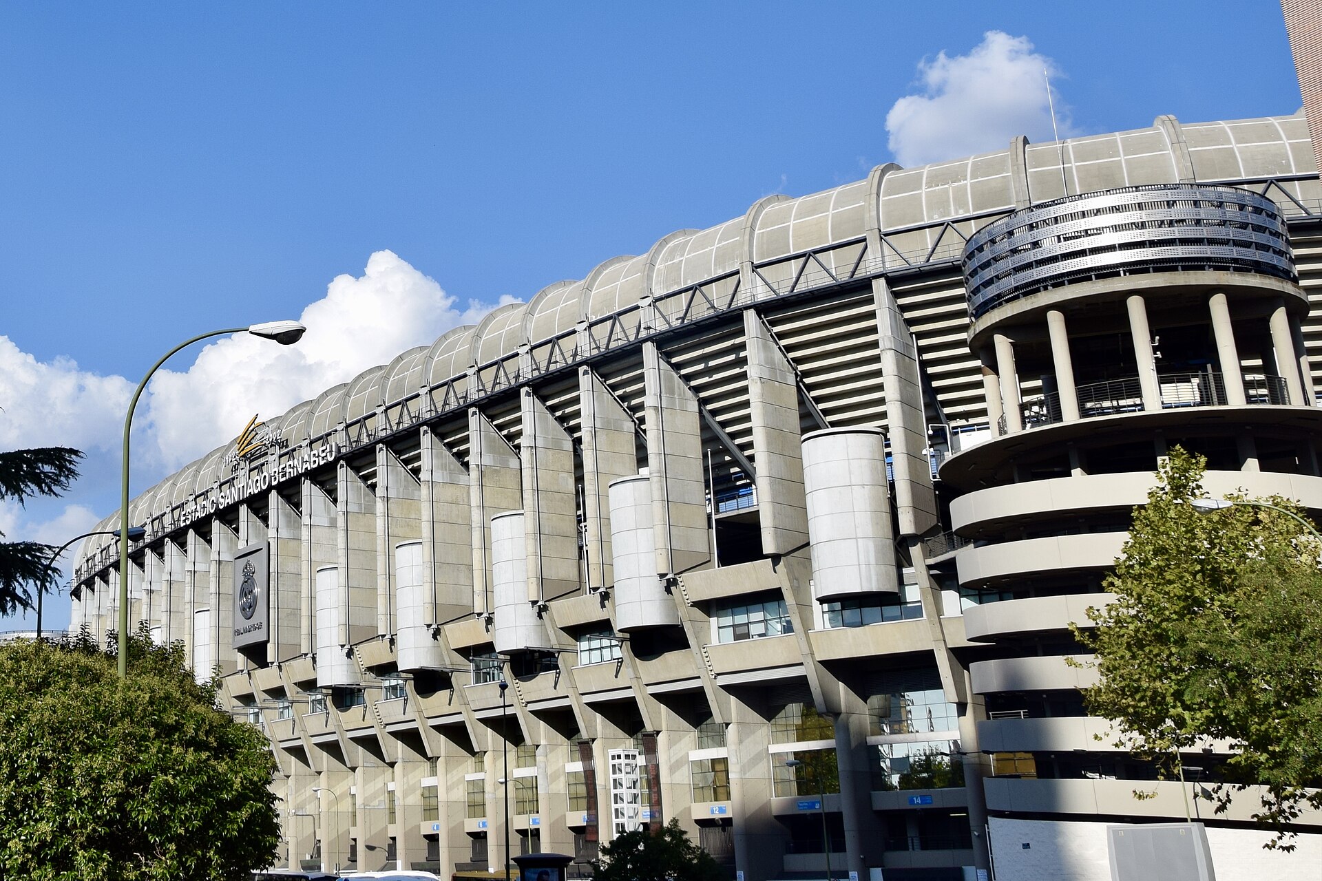 Real Madrid's Santiago Bernabéu Stadium, Madrid, Spain