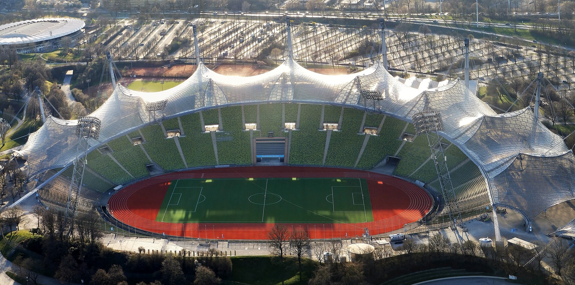 Teil des Münchner Olympiastadions