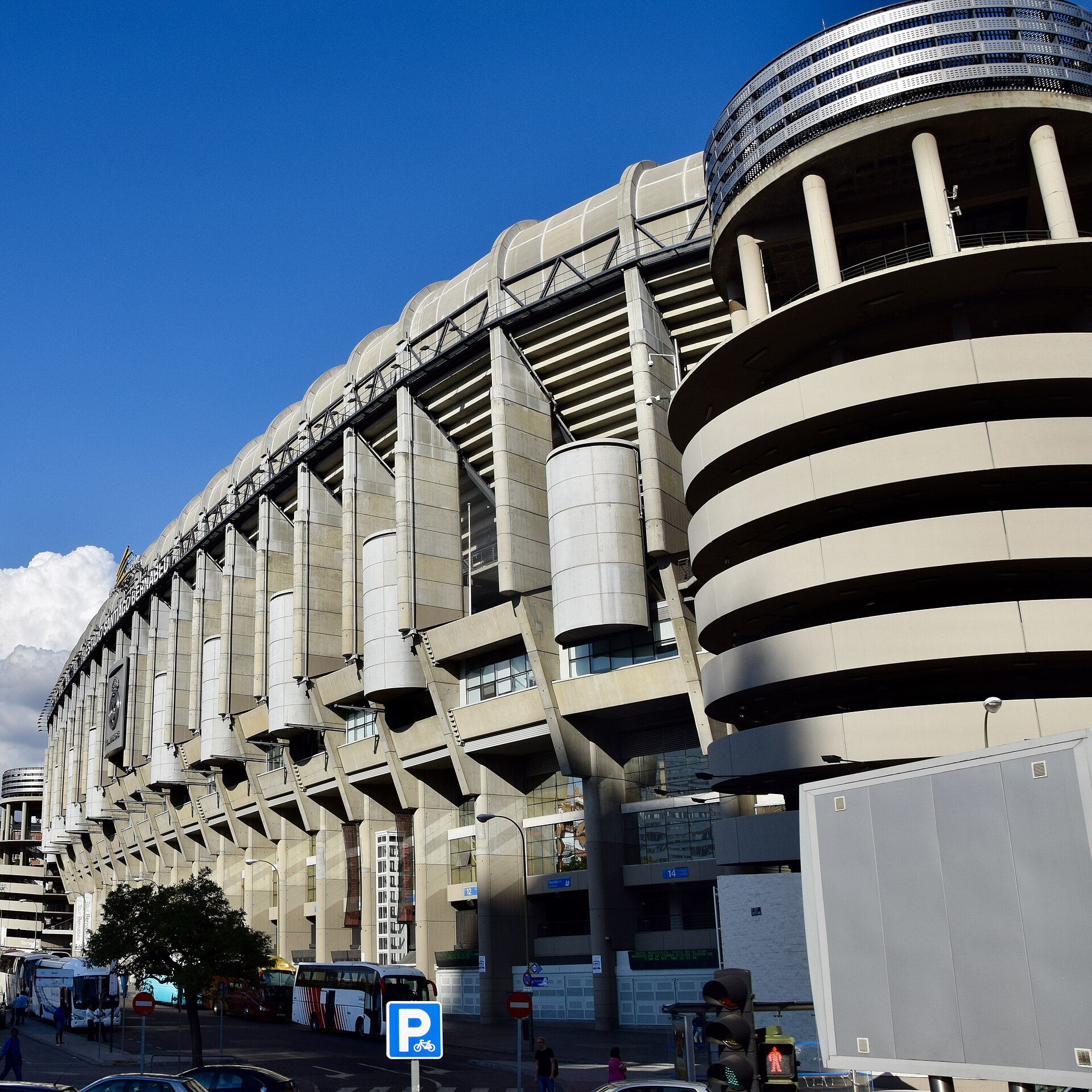 Real Madrid's Santiago Bernabéu Stadium, Madrid, Spain