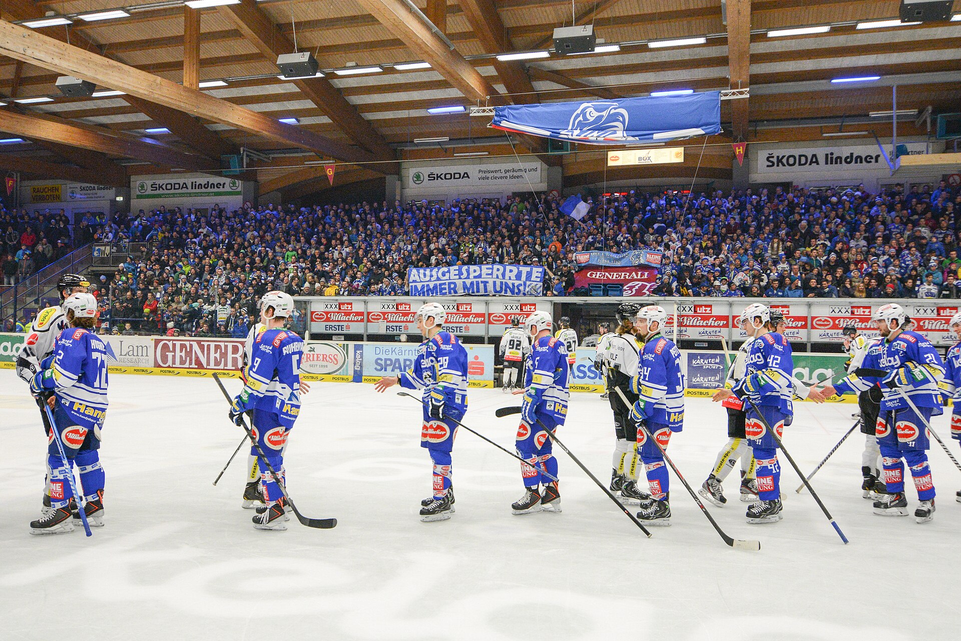 30.12.2013,Stadthalle Villach, AUT, EBEL, 61. Runde, EC VSV vs. Dornbirner EC, im Bild // frostworx Pictures © 2013, PhotoCredit: frostworx / Alex Micheu