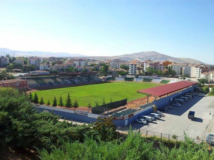 Ahi Stadium in Kırşehir . Created in 2013.