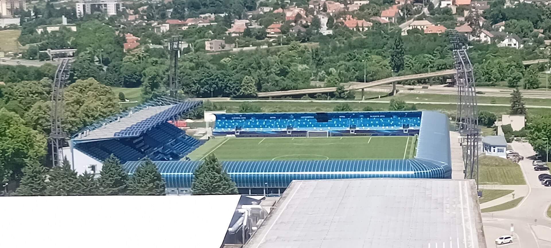 Nitra Stadium Before England vs Slovenia match at 2025 UEFA European Under-21 Championship