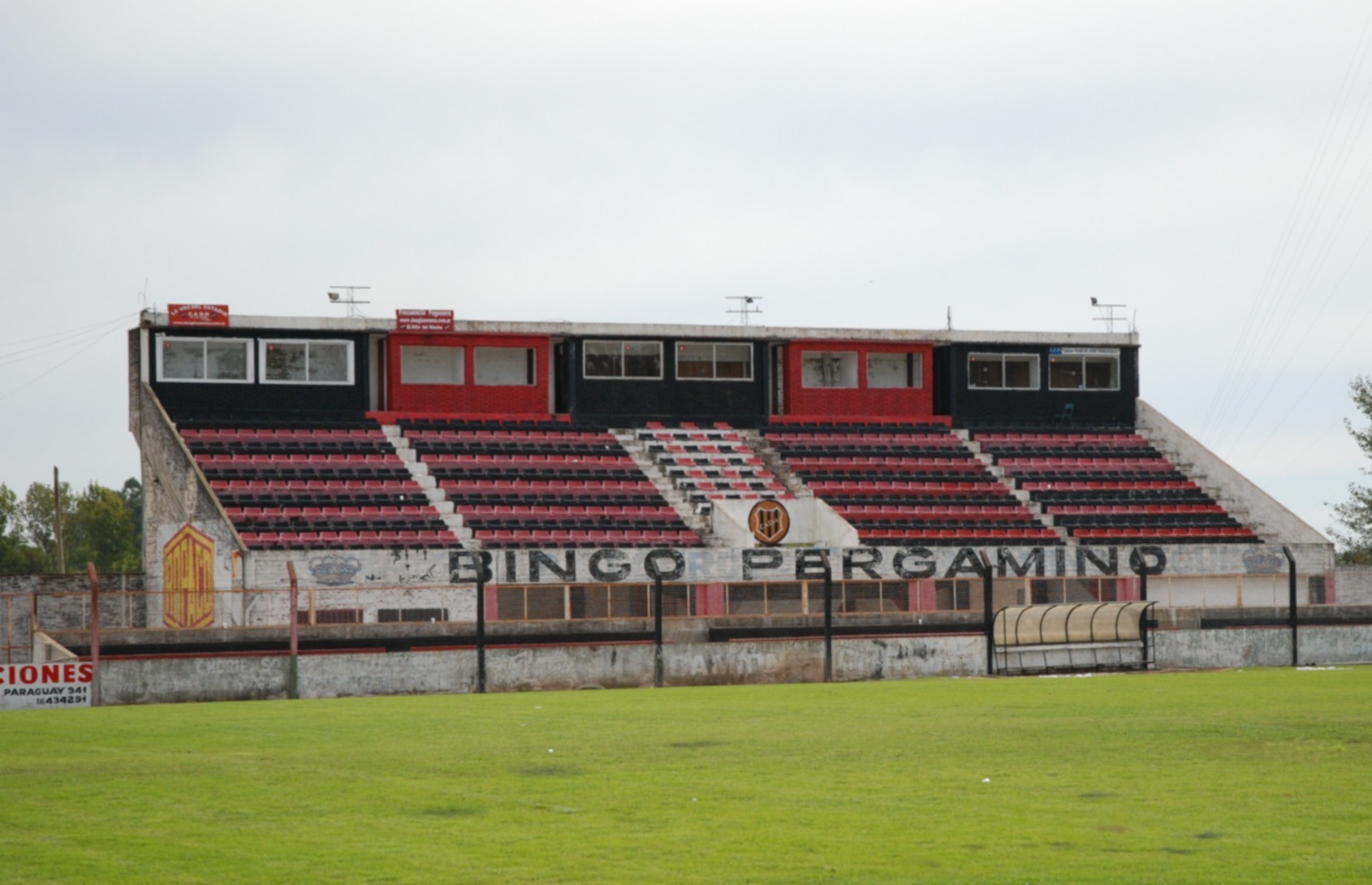 Estadio "Miguel Morales" del Club Atlético Douglas haig de Pergamino, provincia de Buenos Aires, Argentina