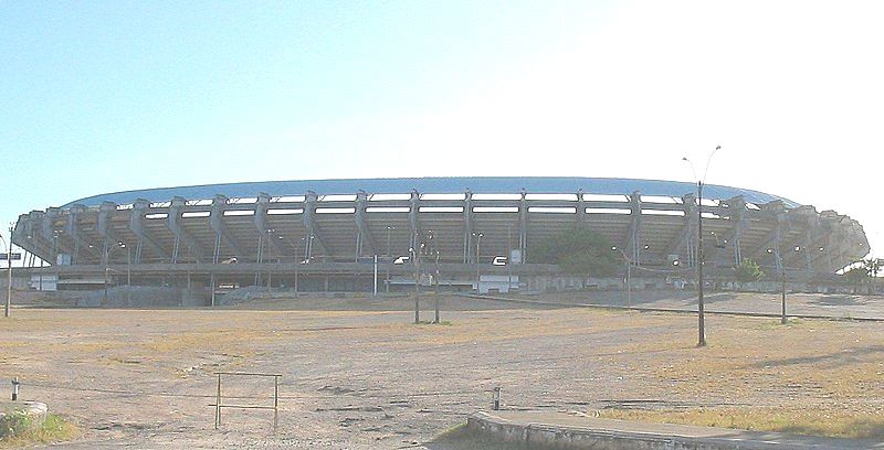 Estádio Plácido Castelo em Fortaleza