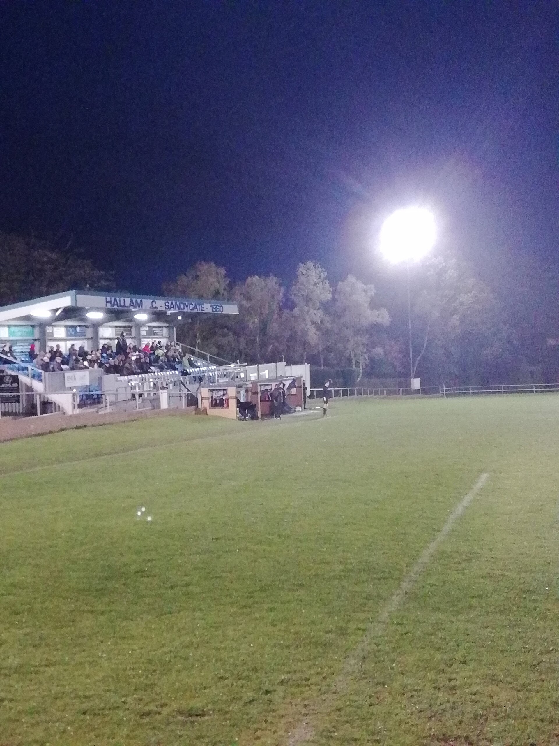 View of the main stand
