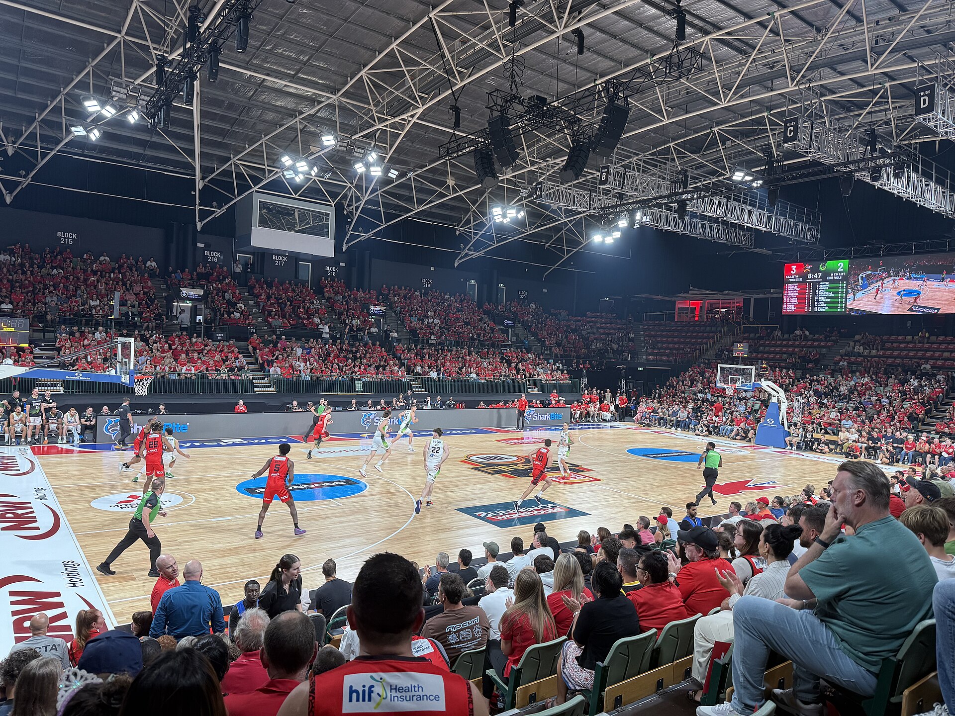 Perth Wildcats vs South East Melbourne Phoenix in the NBL Seeding Qualifier at Perth High Performance Centre