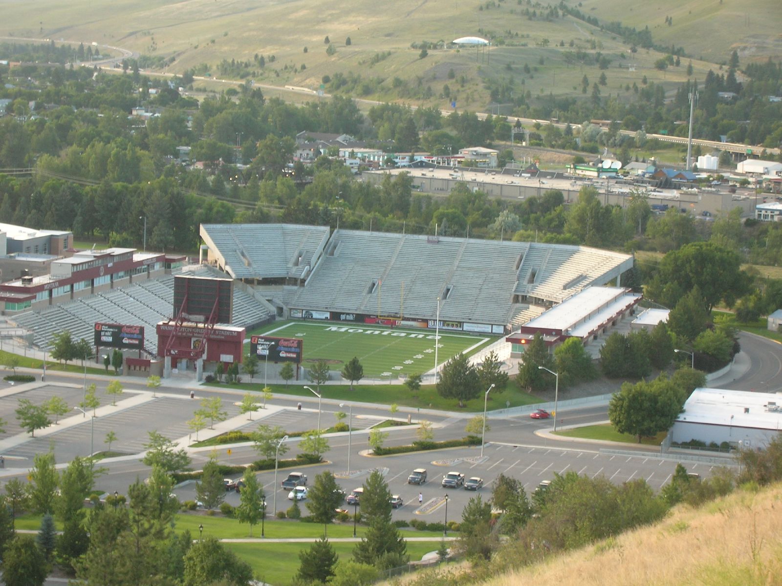 Вашингтон–Гризли Стадиум, Missoula, Vereinigte Staaten