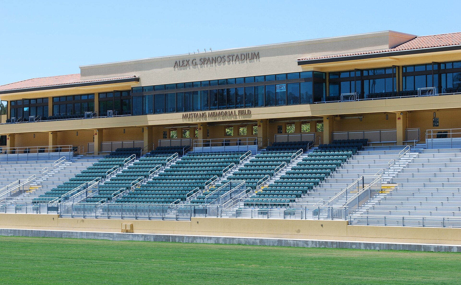 Alex G. Spanos Stadium at Cal Poly, San Luis Obispo, CA.